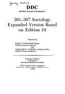 Tapa de DDC, Dewey decimal classification. 301-307 sociology
