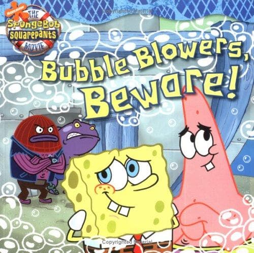 Tapa de Bubble Blowers, Beware! (SpongeBob SquarePants)