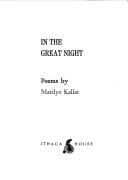 Tapa de In the great night