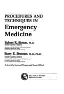 Tapa de Procedures and techniques in emergency medicine