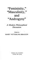 Tapa de "Femininity," "masculinity," and "androgyny"