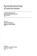 Tapa de Psychopharmacology of anticonvulsants