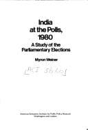 Tapa de India at the polls, 1980