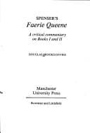 Tapa de Spenser's Faerie queene