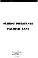 Tapa de Albino pheasants