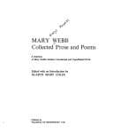Tapa de Collected prose and poems