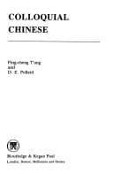 Tapa de Colloquial Chinese