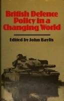 Tapa de British defence policy in a changing world