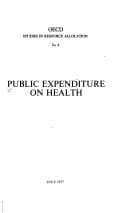 Tapa de Public expenditure on health