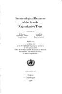 Tapa de Immunological response of the female reproductive tract