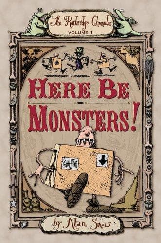 Tapa de Here be monsters