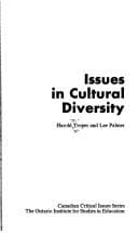 Tapa de Issues in cultural diversity