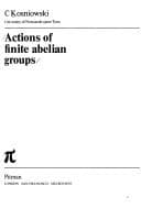 Tapa de Actions of finite abelian groups