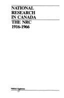 Tapa de National research in Canada