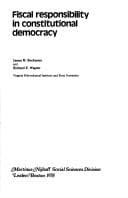 Tapa de Fiscal responsibility in constitutional democracy