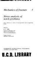 Tapa de Stress analysis of notch problems