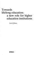 Tapa de Towards lifelong education