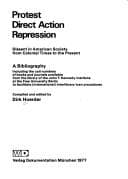Tapa de Protest, direct action, repression