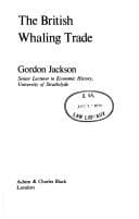 Tapa de The British whaling trade
