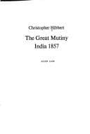 Tapa de The great mutiny, India 1857