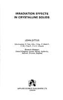 Tapa de Irradiation effects in crystalline solids