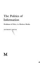Tapa de The politics of information