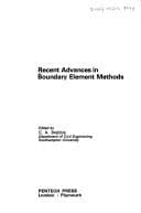 Tapa de Recent advances in boundary element methods