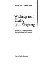 Tapa de Widerspruch, Dialog und Einigung