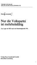 Tapa de Nur die Volkspartei ist mehrheitsfähig