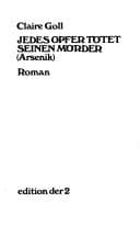 Tapa de Jedes Opfer tötet seinen Mörder (Arsenik)