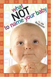 Tapa de What Not to Name Your Baby