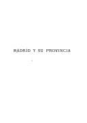 Tapa de Madrid y su provincia