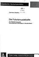 Tapa de Die Futurismusdebatte
