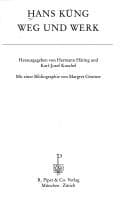 Tapa de Hans Küng