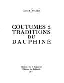 Tapa de Coutumes et traditions du Dauphiné