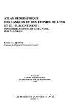 Tapa de Atlas géographique des langues et des ethnies de l'Inde et du subcontinent