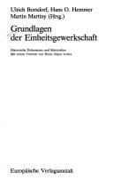 Tapa de Grundlagen der Einheitsgewerkschaft