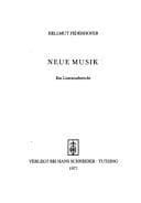 Tapa de Neue Musik