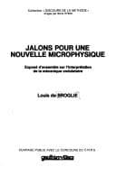 Tapa de Jalons pour une nouvelle microphysique