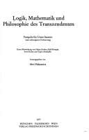 Tapa de Logik, Mathematik und Philosophie des Transzendenten