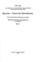 Tapa de Sprache, Praxis des Bewusstseins
