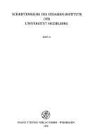 Tapa de Studien zur Hindi-Vokalphonologie