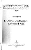 Tapa de Franz Delitzsch