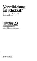 Tapa de Verweiblichung als Schicksal?
