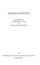 Tapa de Thomas Müntzer