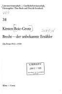 Tapa de Brecht, der unbekannte Erzähler