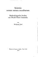 Tapa de Scientia rerum natura occultarum