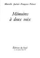 Tapa de Mémoires à deux voix