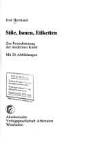 Tapa de Stile, Ismen, Etiketten