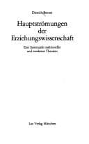 Tapa de Hauptströmungen der Erziehungswissenschaft